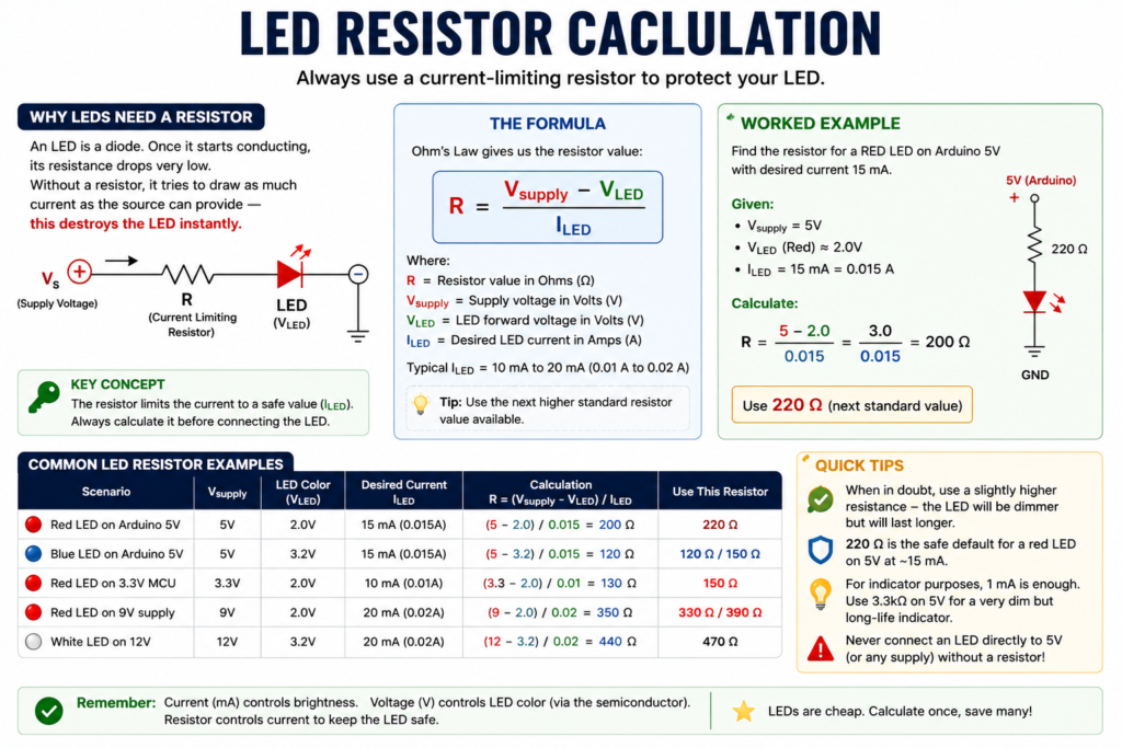 LED CALCUL;ATIONS 
