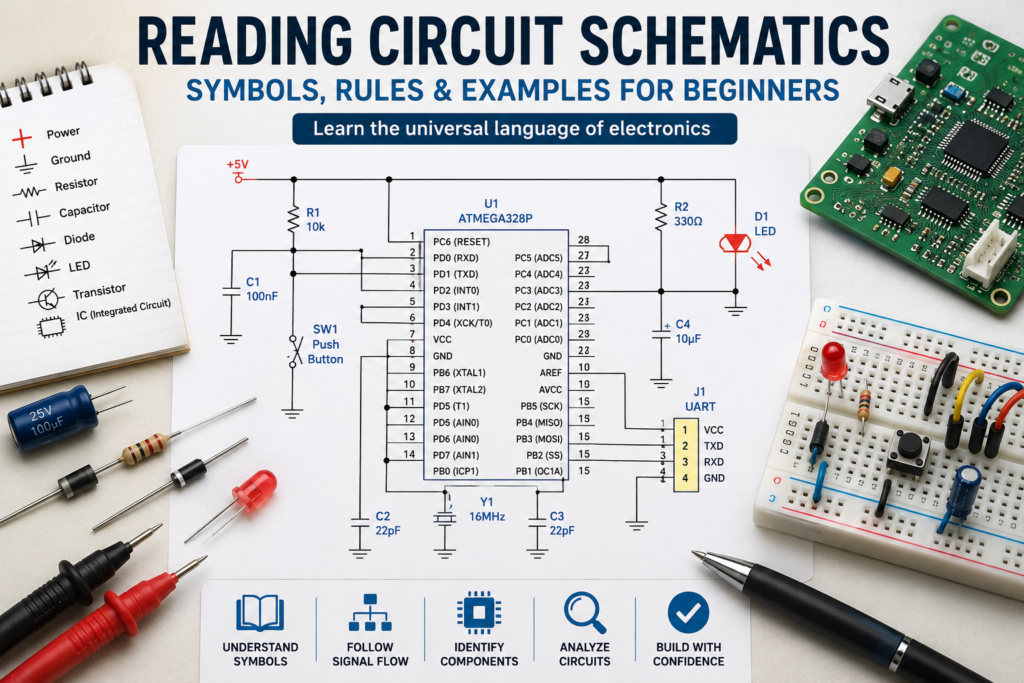 READING CIRCUIT SCHEMATICS