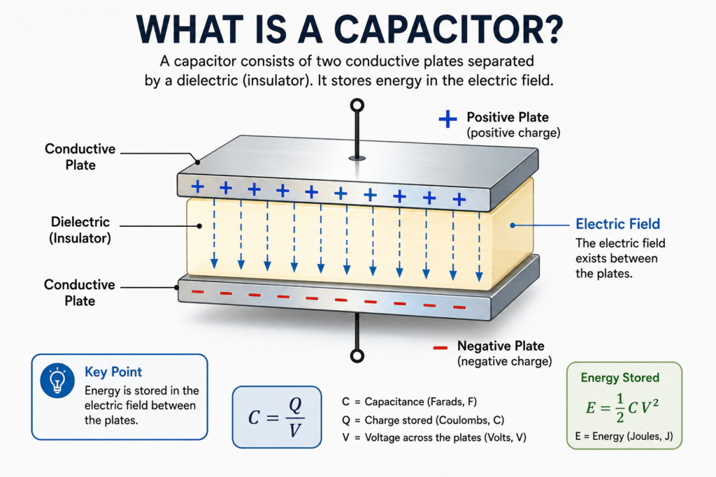 what is capacitor
